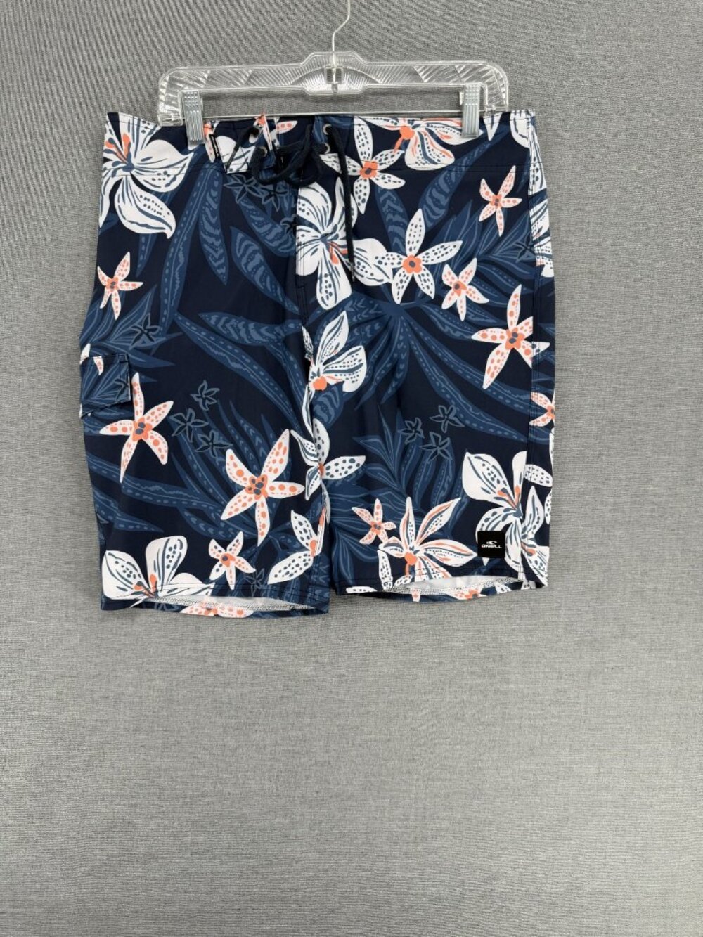 O'Neill Lennox Board Shorts Mens 32 9" Floral Swim Trunks Drawstring Pocket